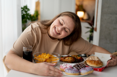 Que hábitos alimentares errados podem conduzir a obesidade?